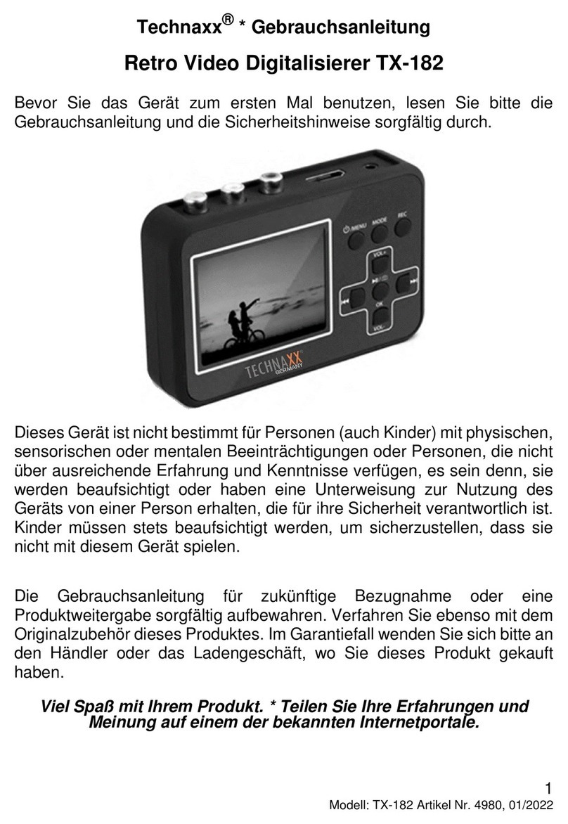Technaxx TX-182 User manual