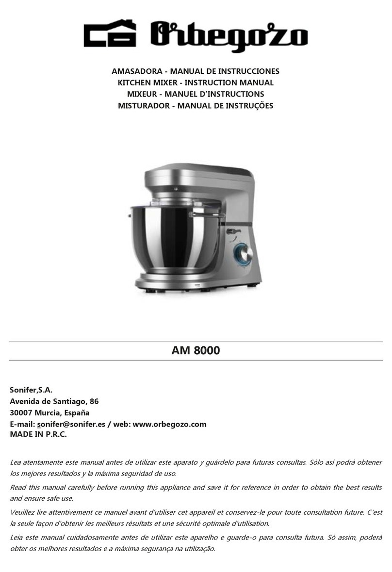 Orbegozo AM 8000 User manual