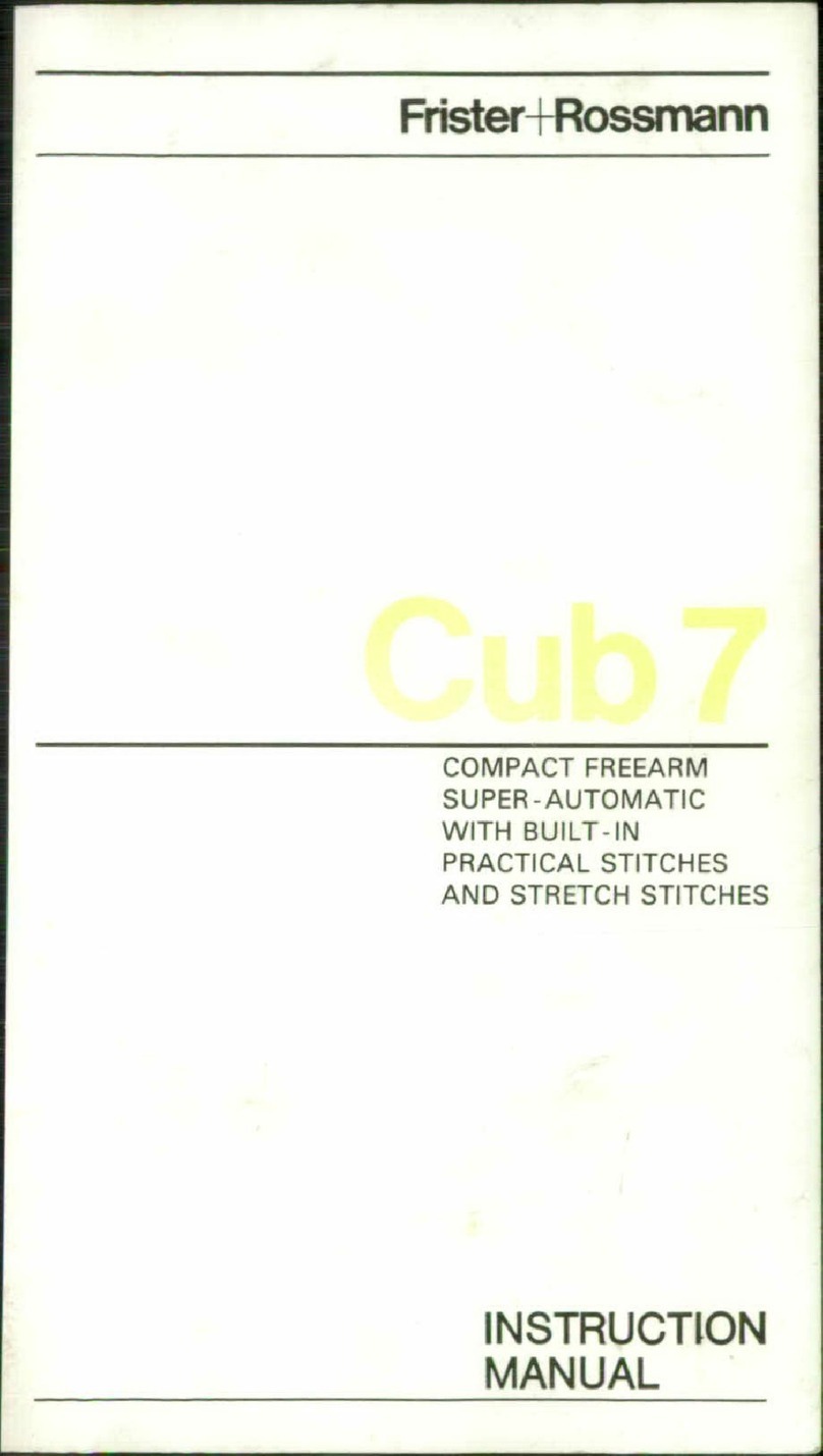 Frister Rossmann Cub 7 instruction manual