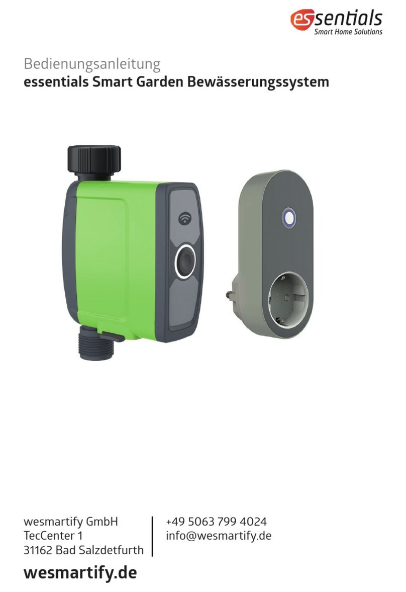 wesmartify essentials Smart Garden operating instructions