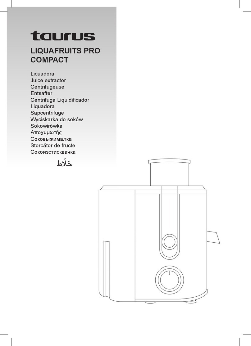 Taurus Liquafruits Pro Compact User manual
