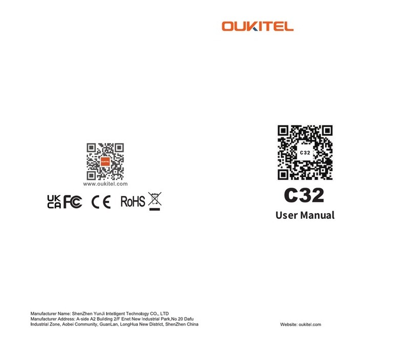 OUKITEL C32 user manual