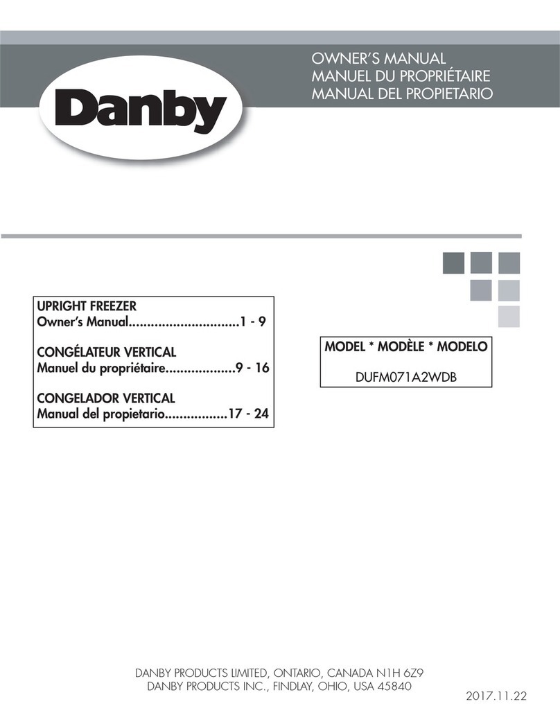 Danby DUFM071A2WDB owner's manual