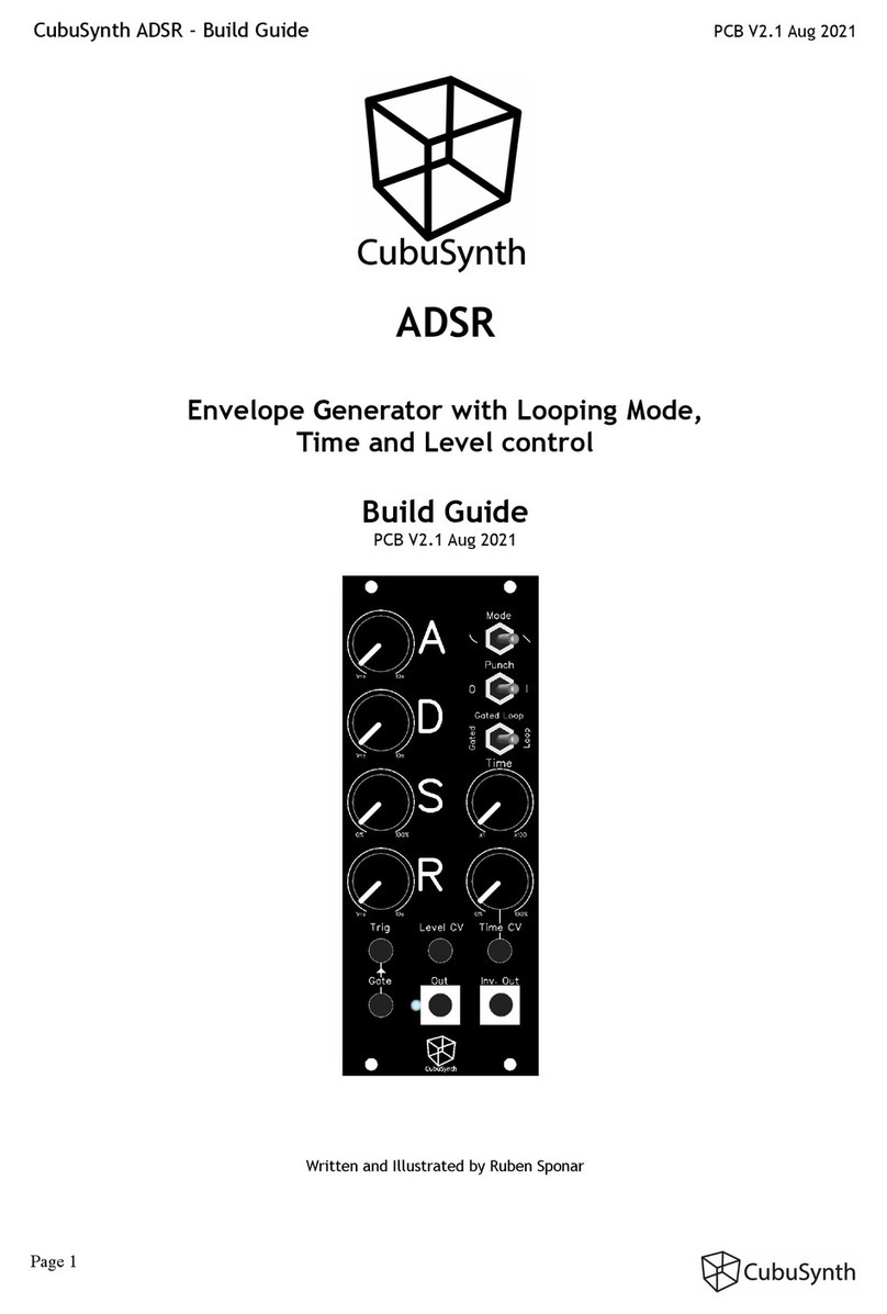 CubuSynth ADSR Build guide