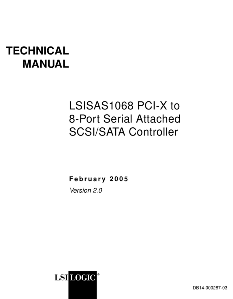LSI LSISAS1068 User manual