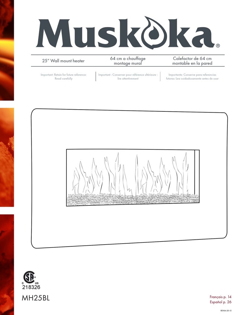Muskoka MH25BL manual