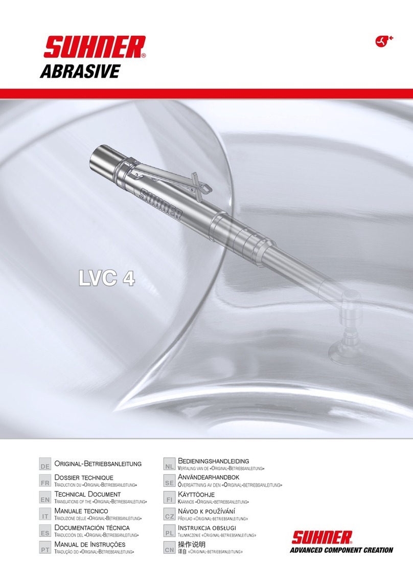 SUHNER ABRASIVE LVC 4 Technical document