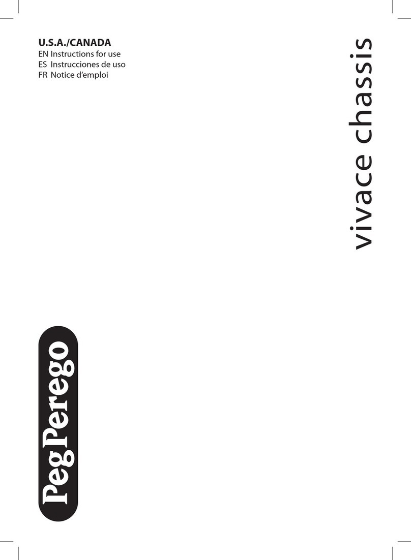 Peg-Perego Vivace Chassis User manual