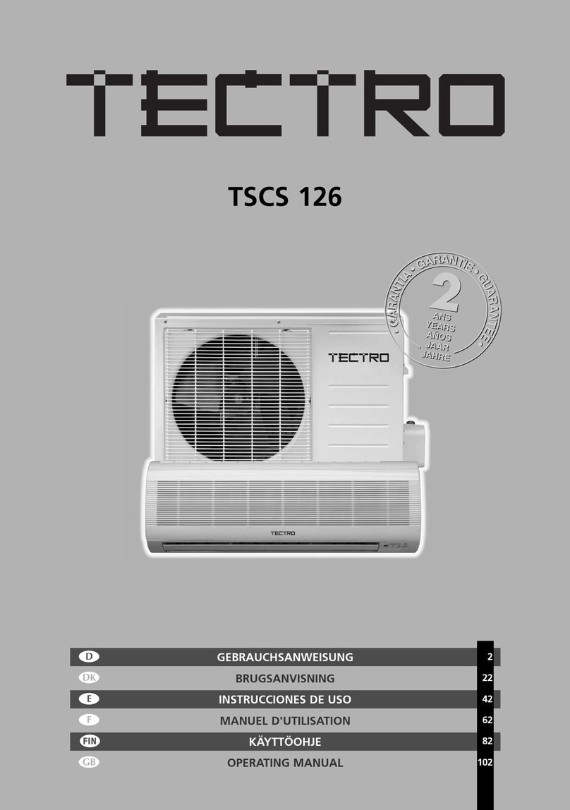 Tectro TSCS 126 User manual