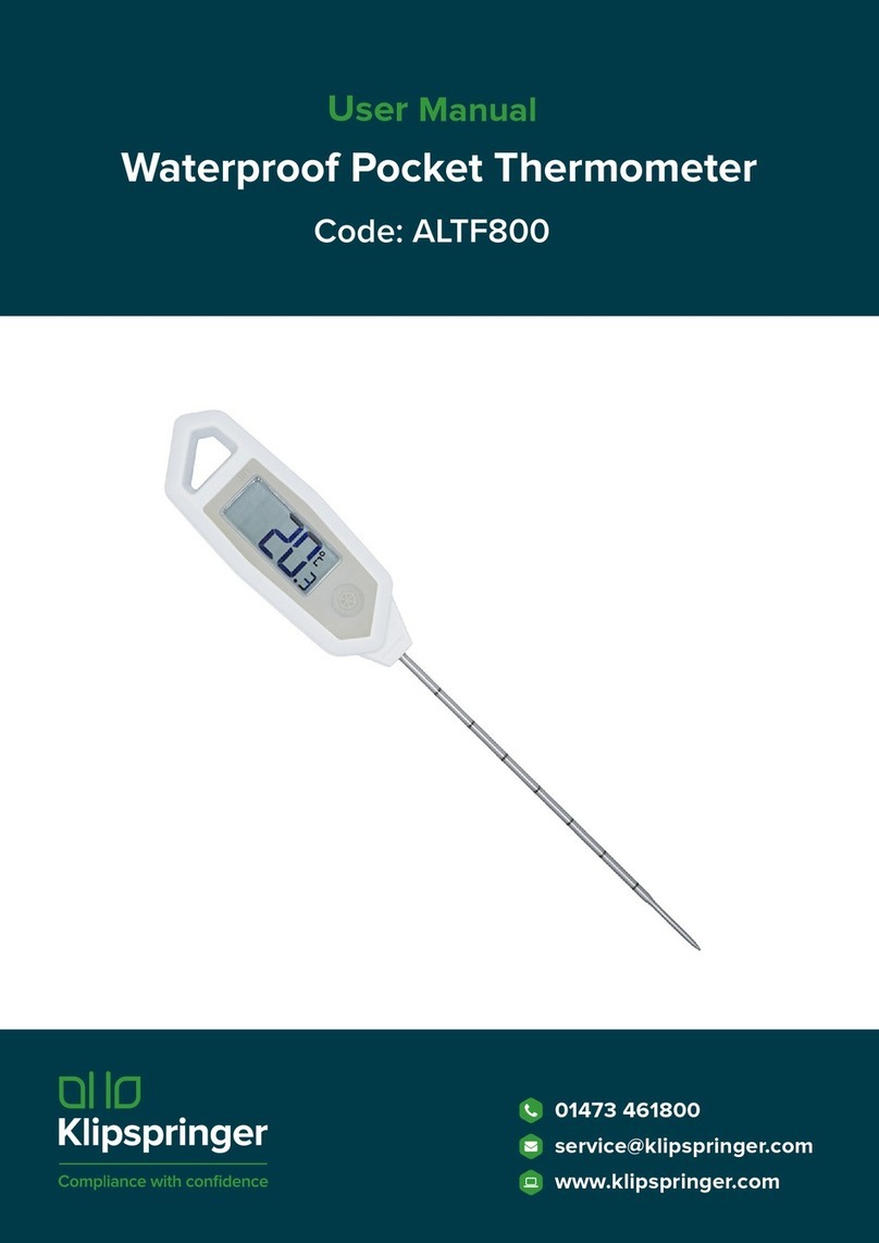 Klipspringer ALTF800 user manual