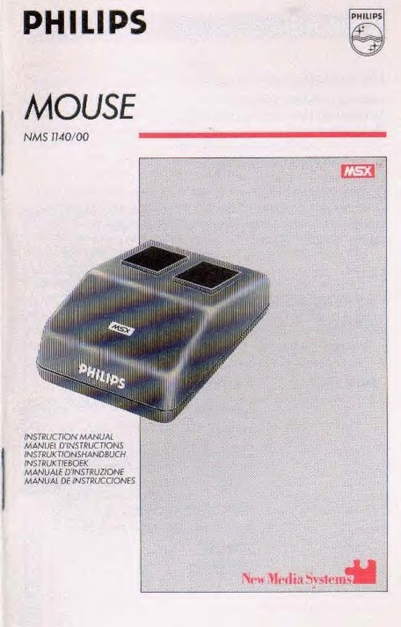 Philips MSX NMS IWOO instruction manual