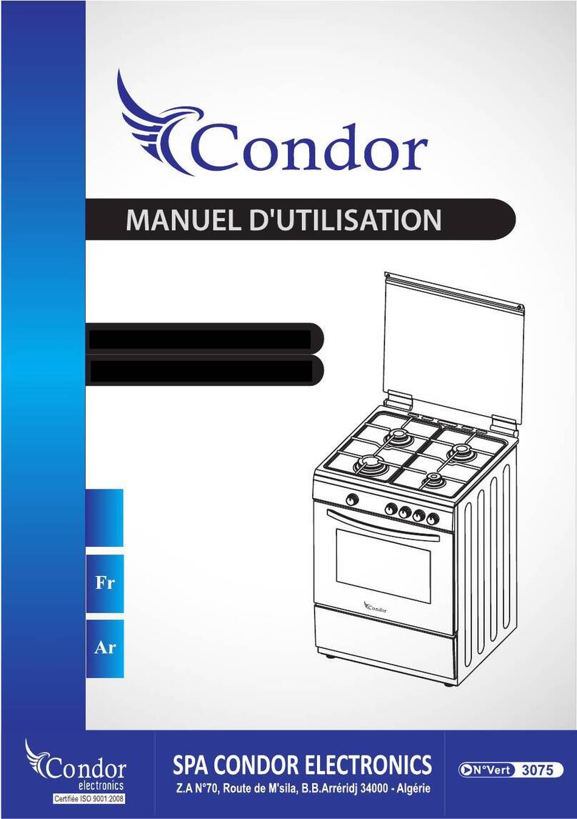 Condor CCV6060SS manual