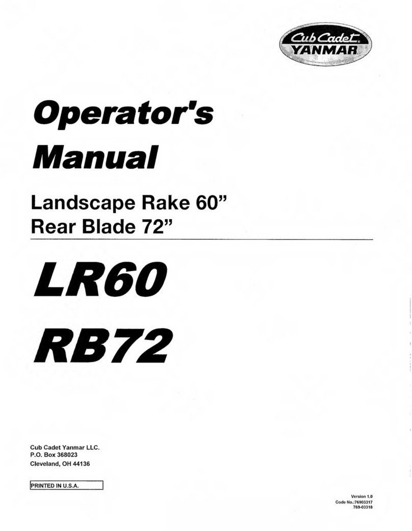 Cub Cadet LR60 User manual