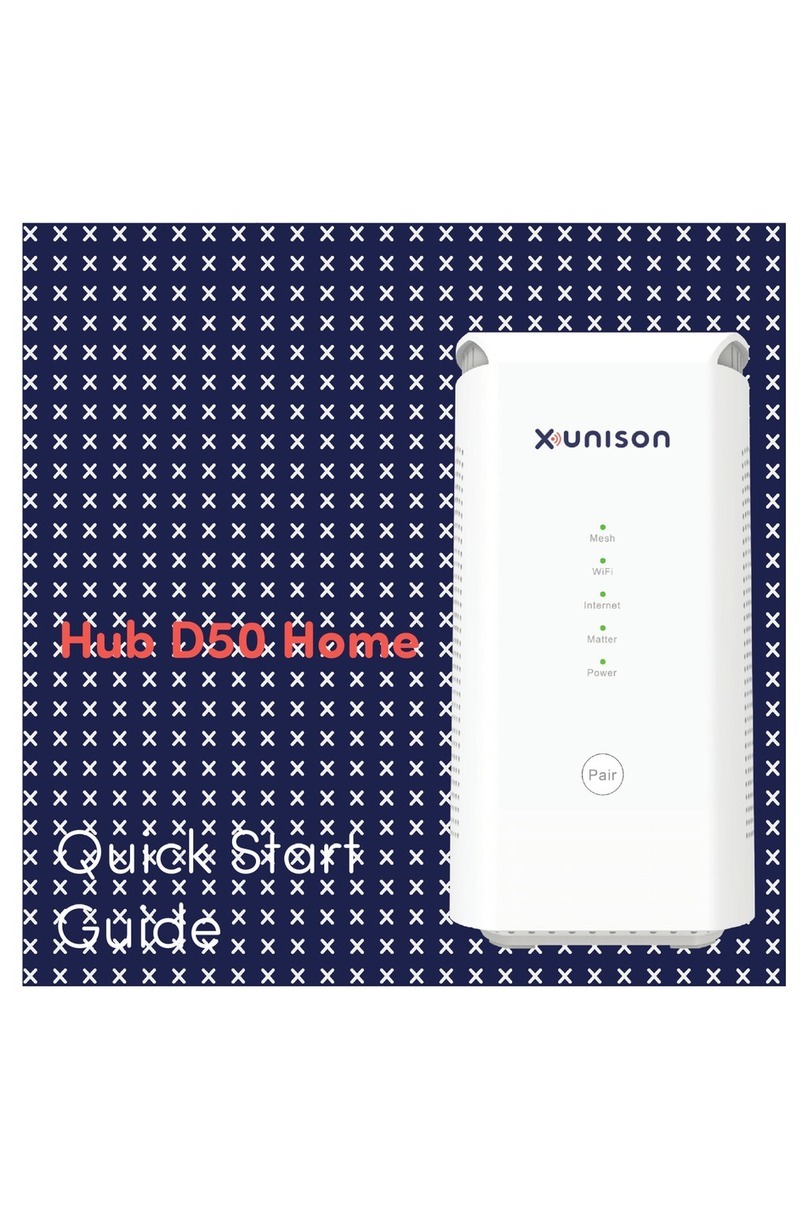 XUNZEL Hub D50 Home quick start guide
