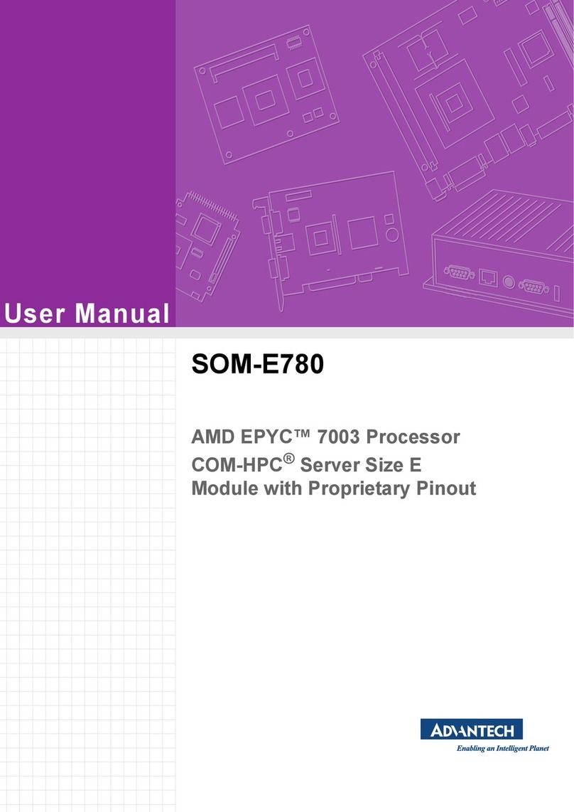 Advantech SOM-E780 user manual