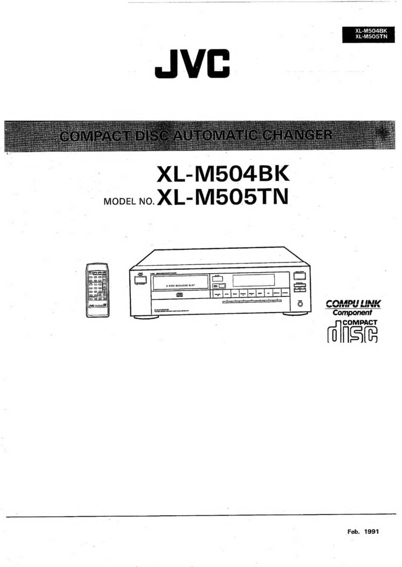 JVC XL-M504BK User manual