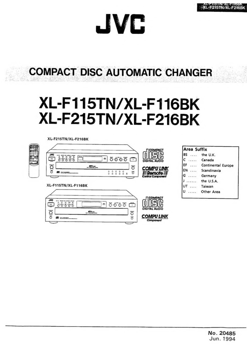 JVC XL-F115TN User manual