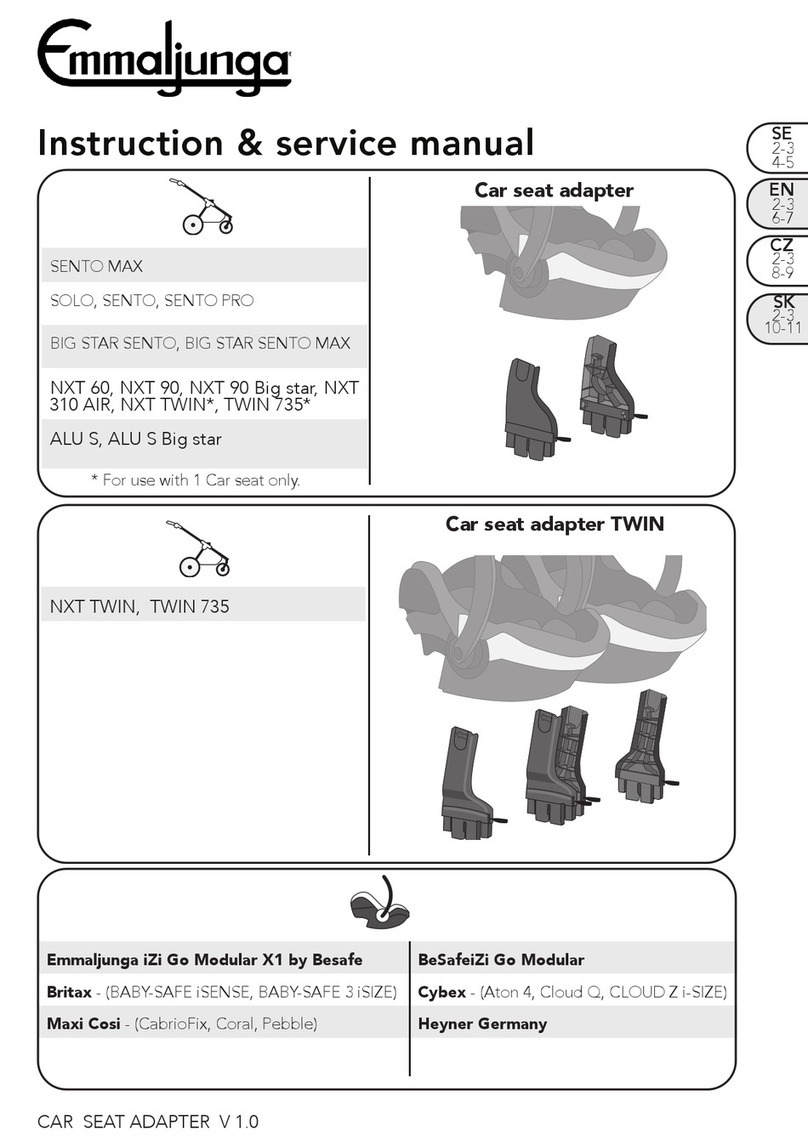 Emmaljunga Sento MAX User manual