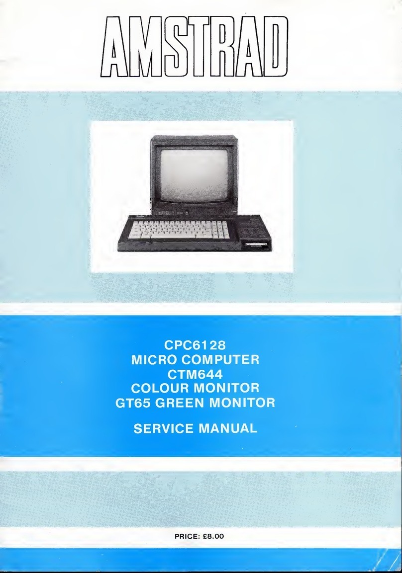AMSTRAD CPC6128 User manual