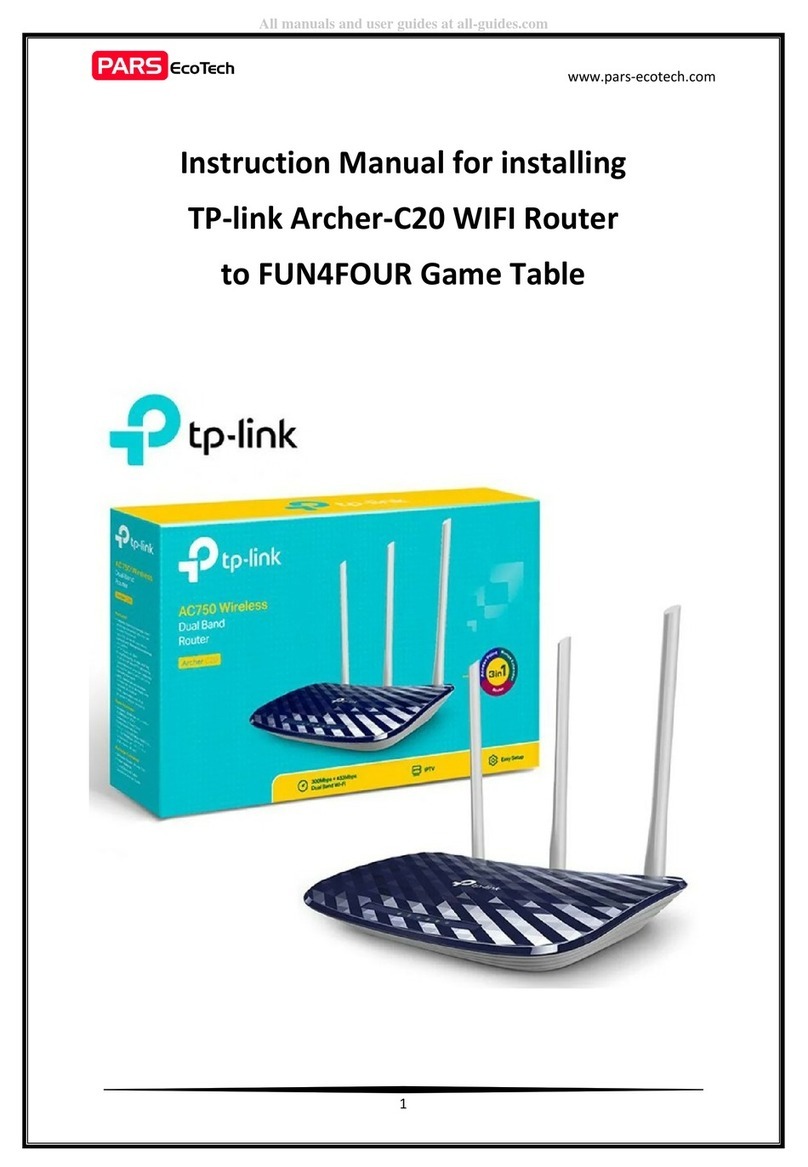 TP-Link Archer-C20 User manual TP-Link Archer-C20 User manual