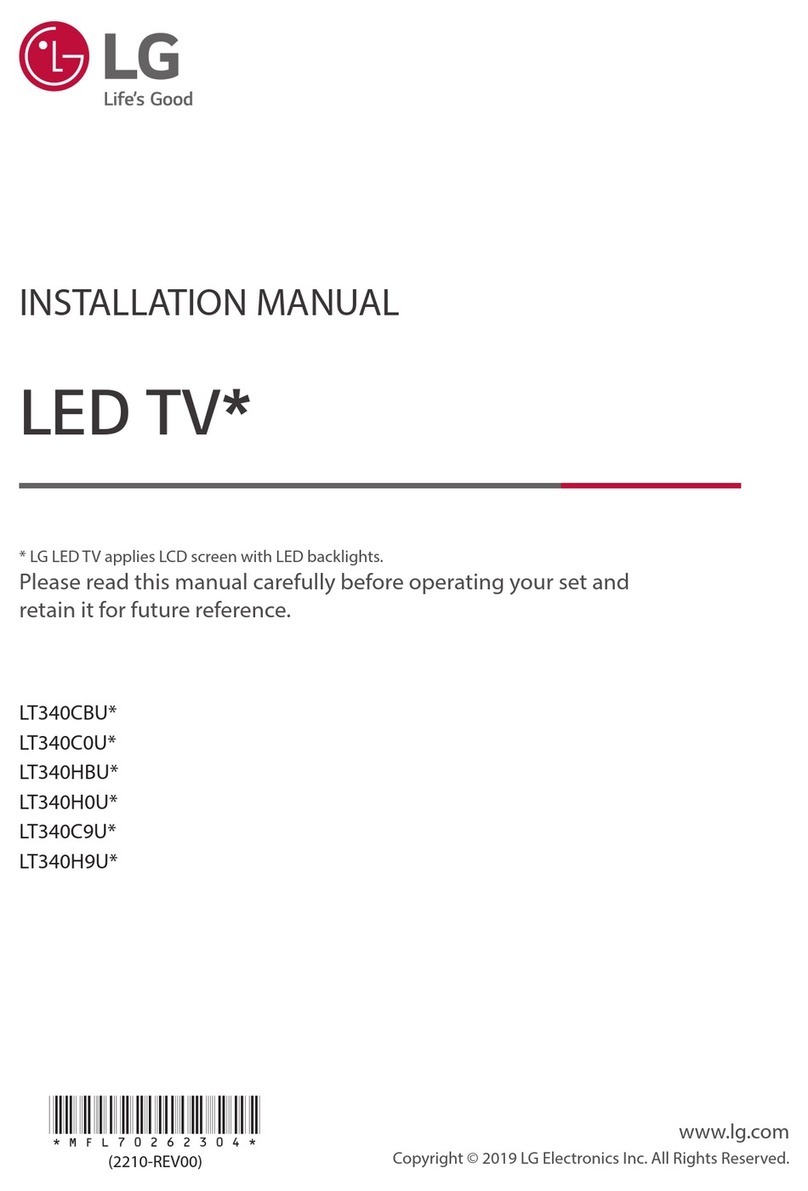 LG LT340C9U Series User manual