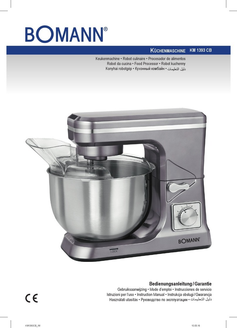 BOMANN KM 1393 CB User manual
