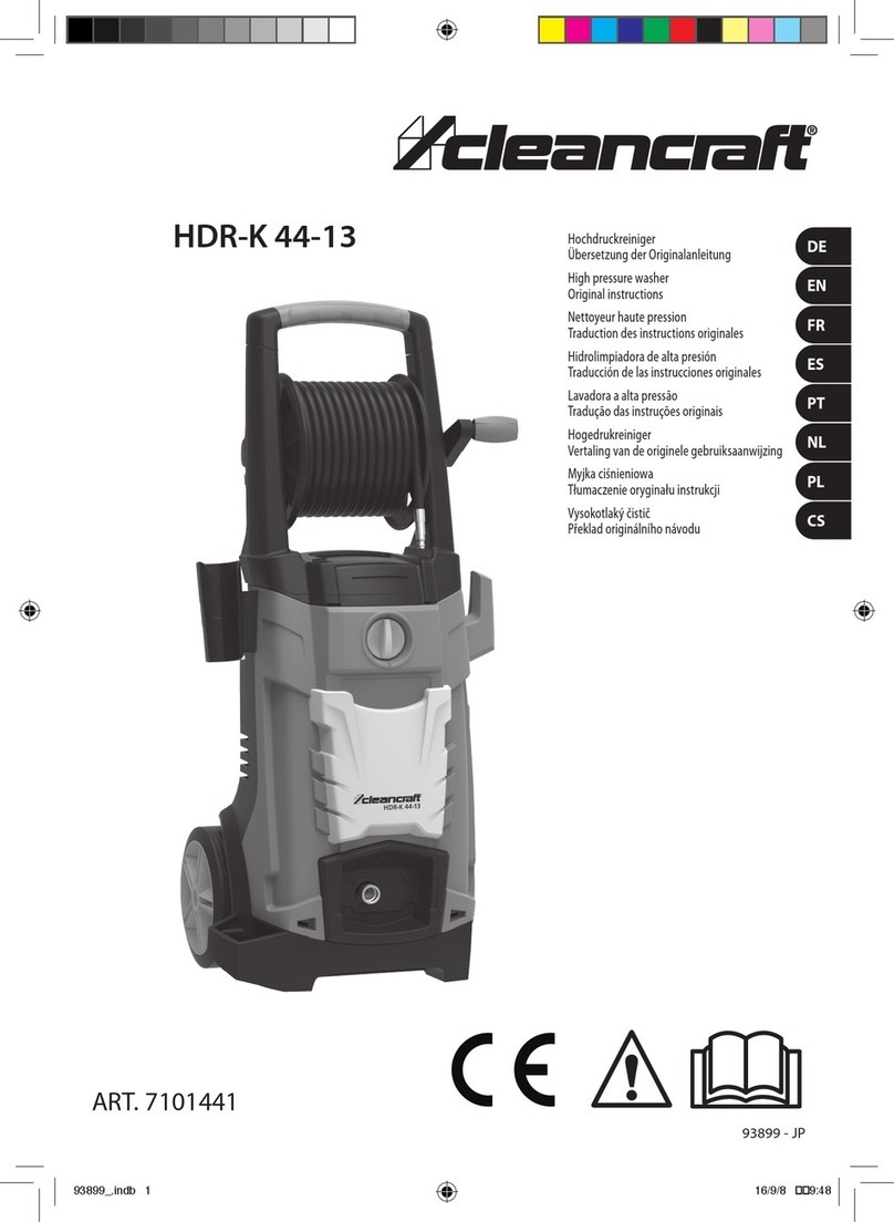 CleanCraft HDR-K 44-13 Original instructions