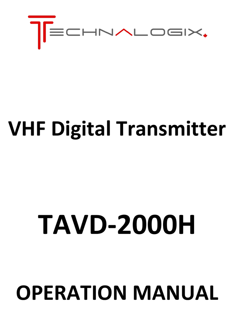 Technalogix TAVD-2000H User manual