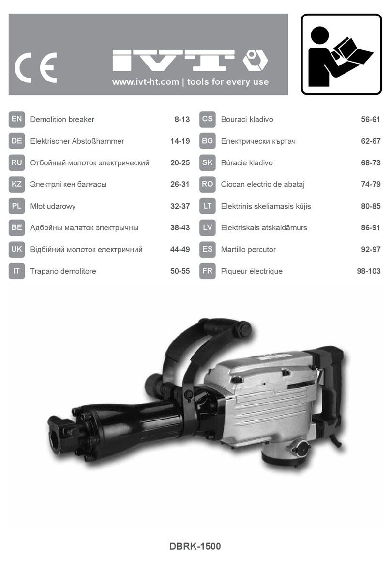IVT DBRK-1500 User manual