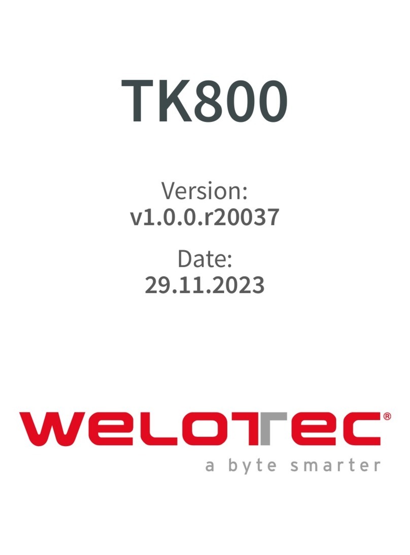 Welotec TK800 manual