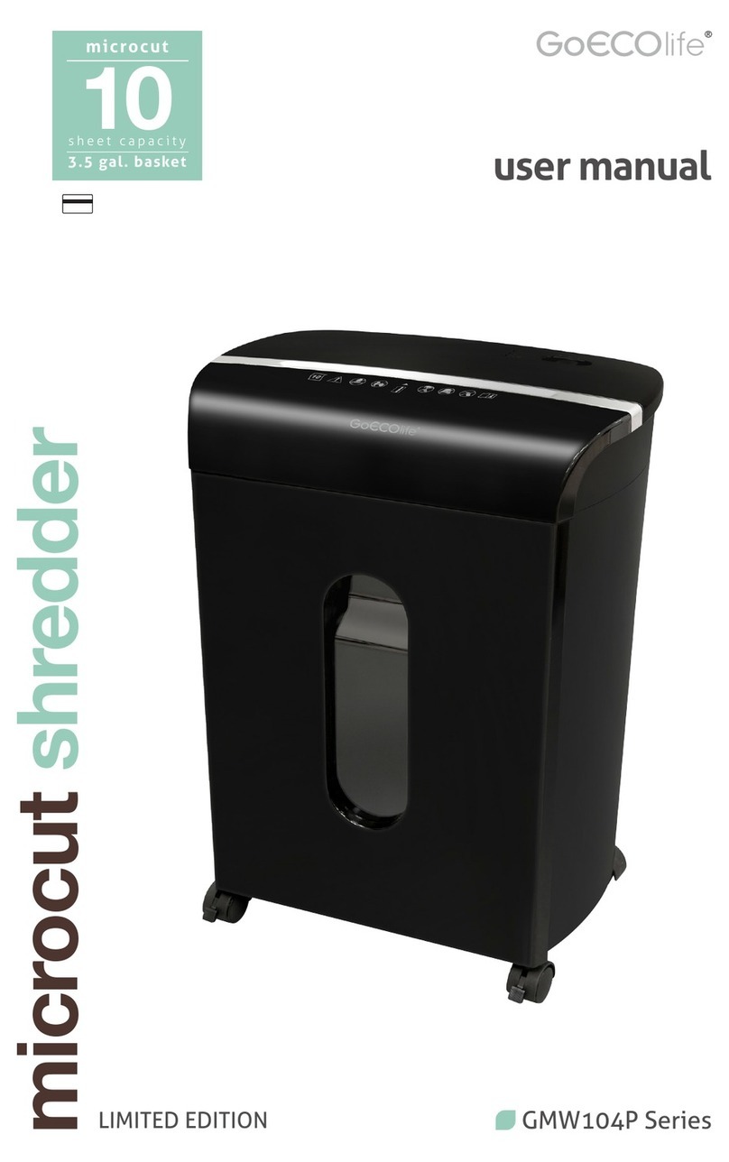 GoECOlife GMW104P Series user manual