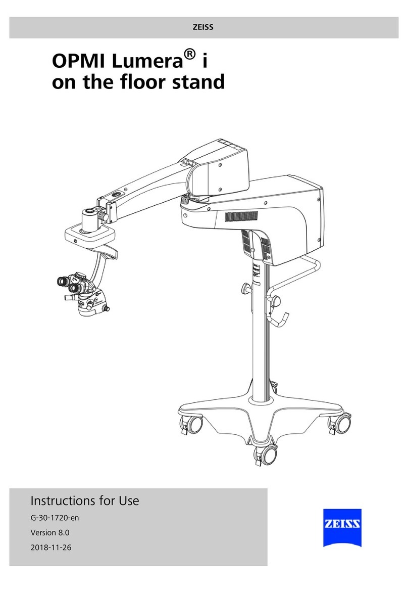 Zeiss OPMI Lumera i User manual
