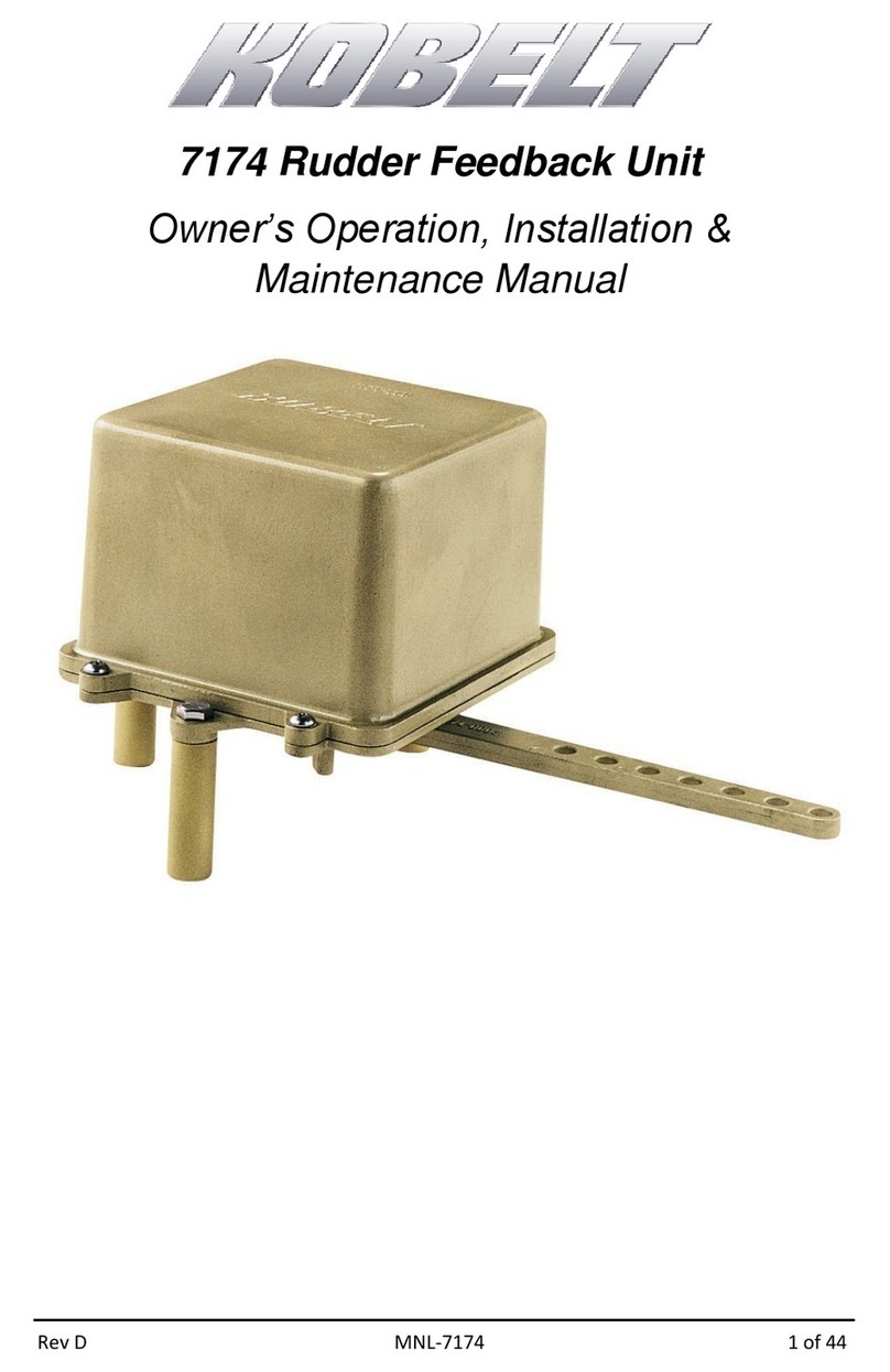Kobelt 7174 Owner's Operation, Installation & Maintenance Manual