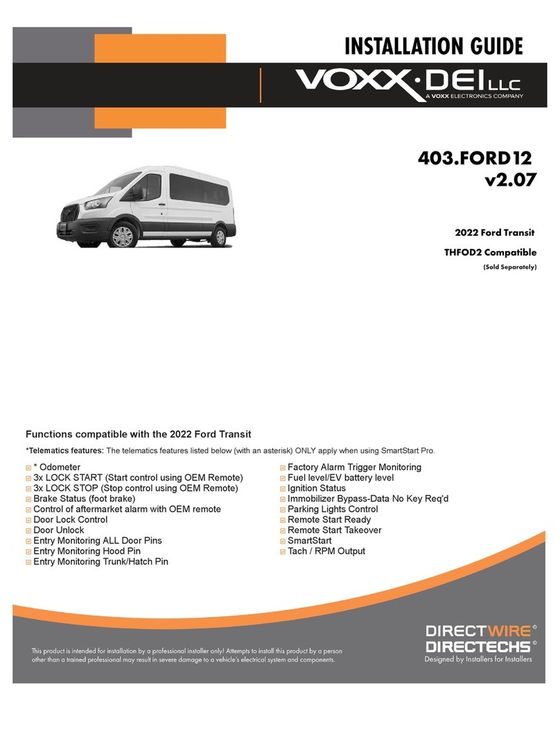 Directed Directechs DB3 User manual