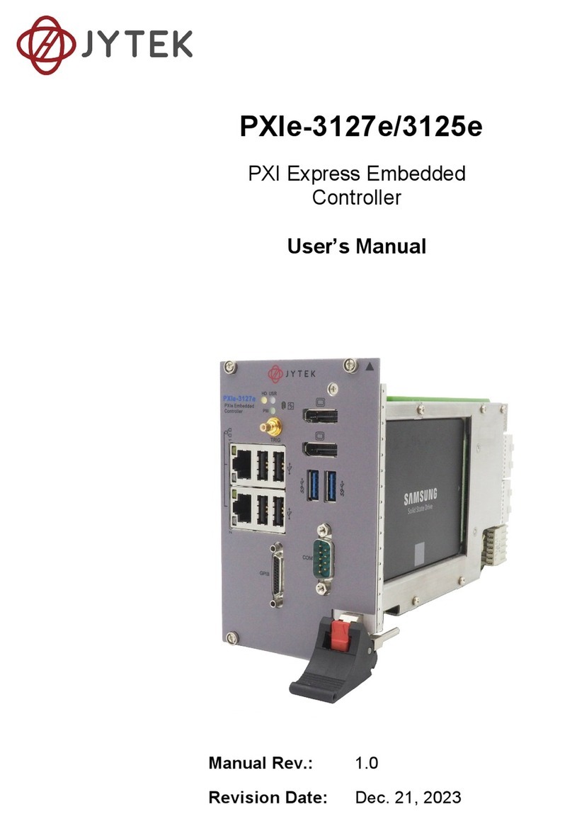 JYTEK PXIe-3127e user manual