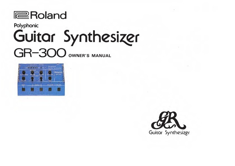 Roland GR-300 User manual