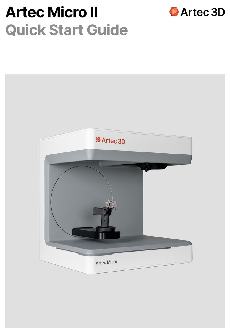 Artec 3D Micro II quick start guide