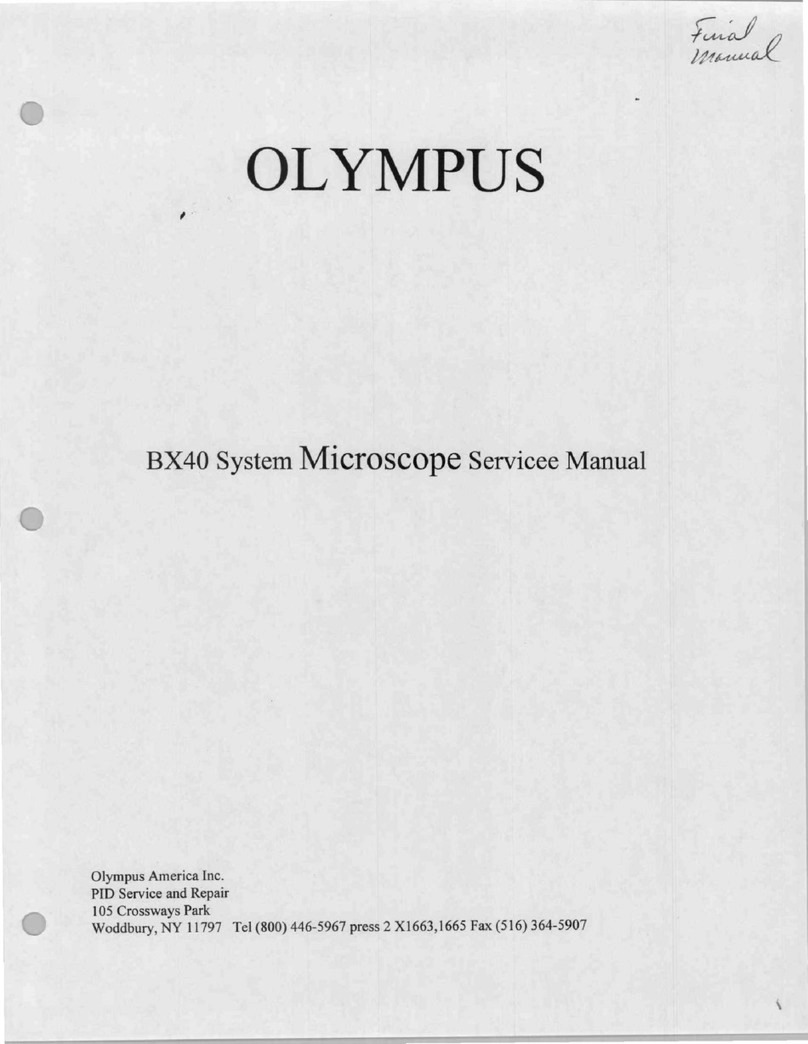 Olympus bx40 Service manual
