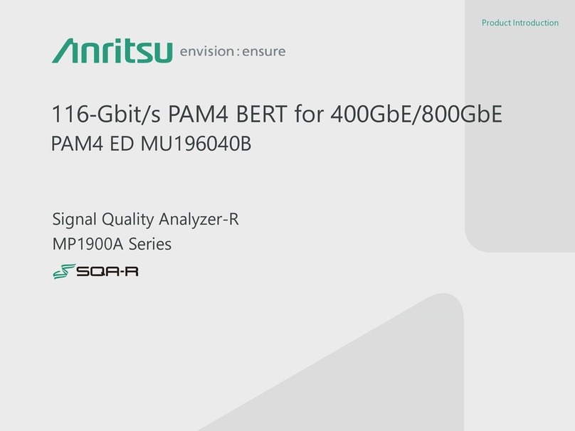 Anritsu SQA-R MP1900A Product introduction