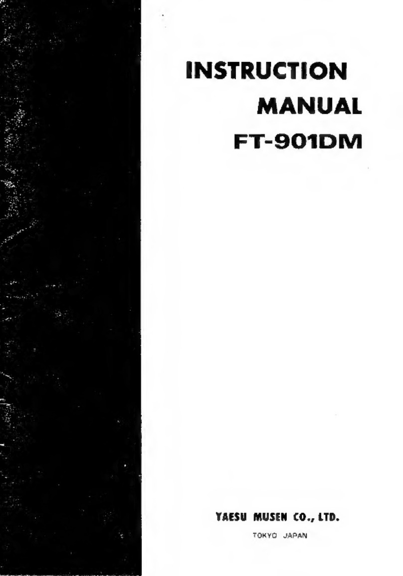 Yaesu FT-901DM instruction manual