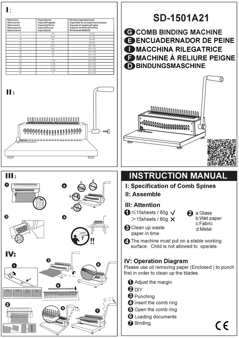 Rayson SD-1501A21 instruction manual