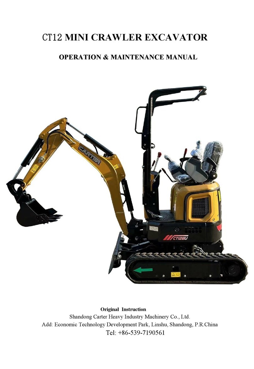 Carter CT12 Operation & maintenance manual