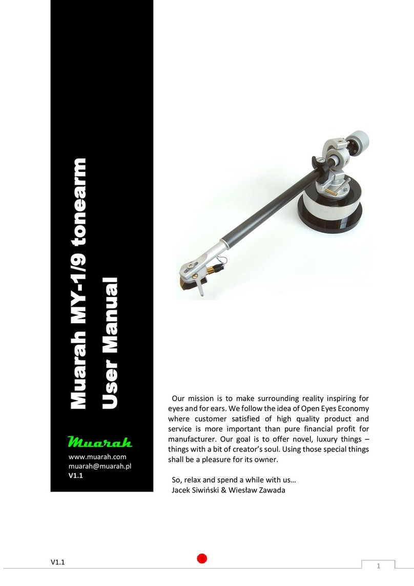 Muarah MY-1/9 User manual
