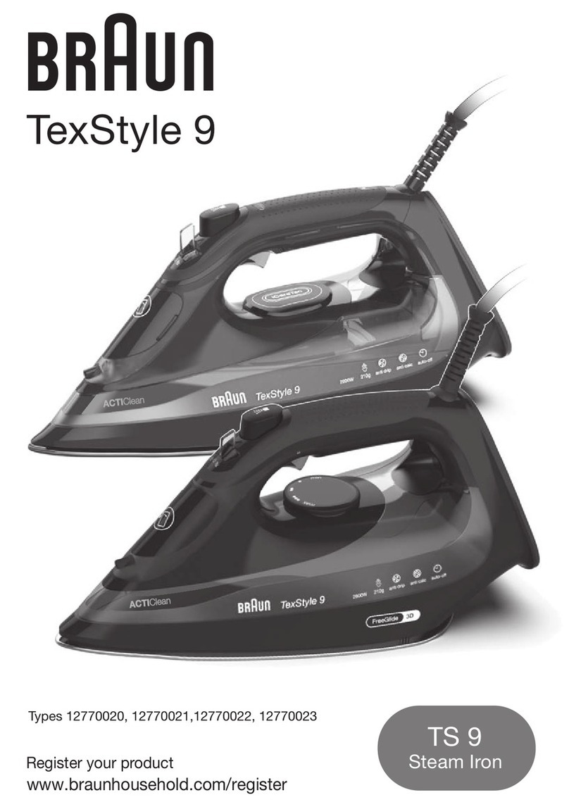 Braun TexStyle 9 User manual