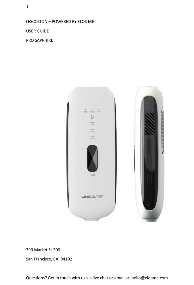 Elos me LESCOLTON PRO SAPPHIRE user guide