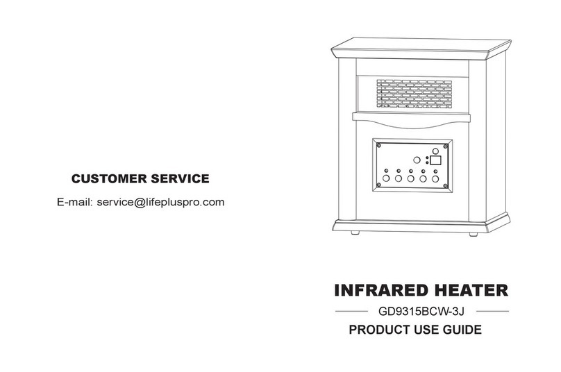 LIFEPLUS GD9315BCW-3J Product use guide