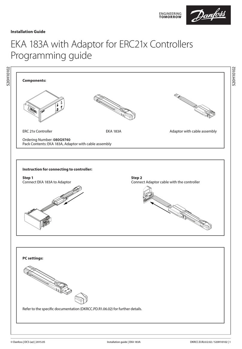 Danfoss EKA 183A installation guide