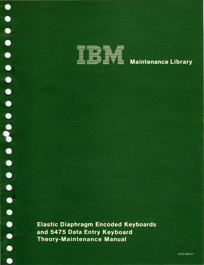 IBM 5475 User manual