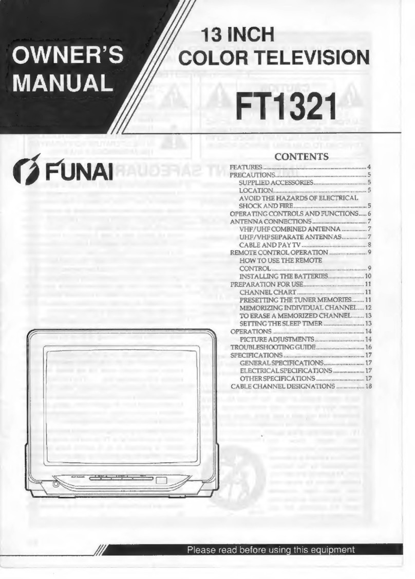 FUNAI FT1321 User manual FUNAI FT1321 User manual