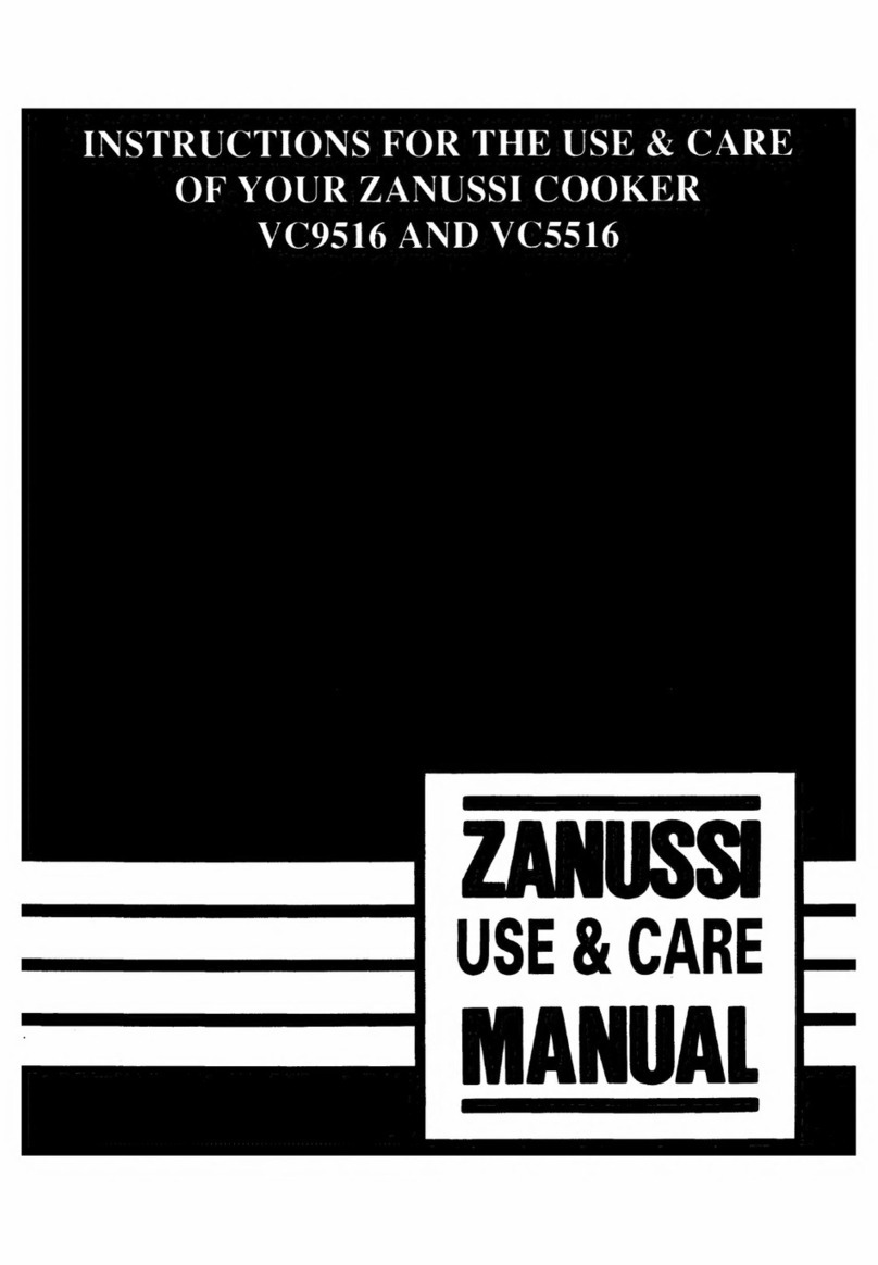 Zanussi VC9516 Assembly instructions